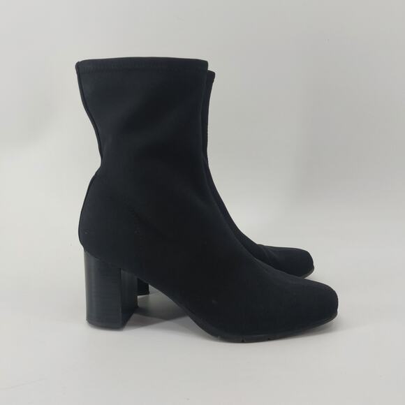 Aerosoles Miley Women's Boots Stretch Size 9 Minimalist Preppy - Picture 5 of 12